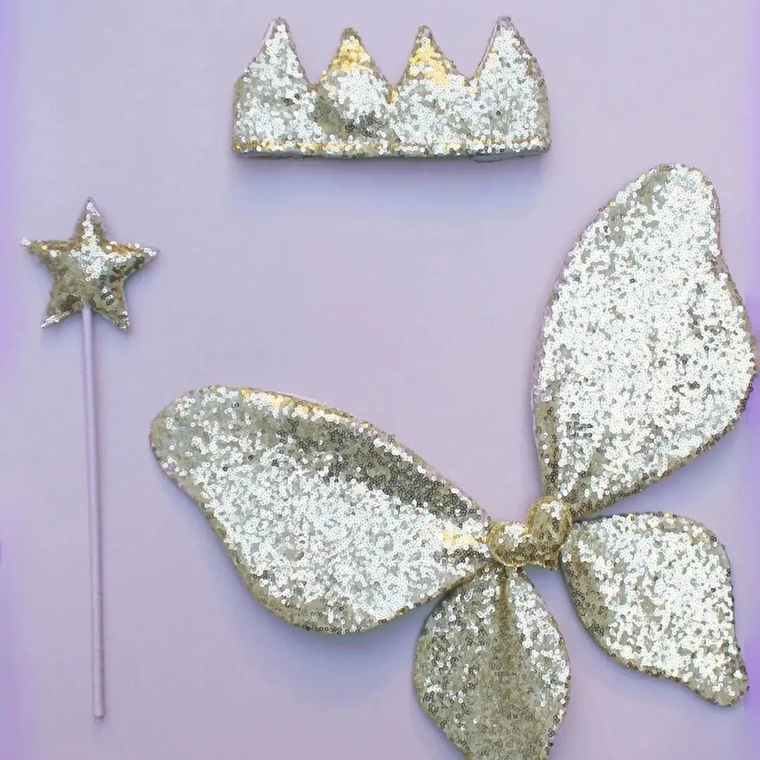 MIMI & LULA - Couronne À Paillettes Or