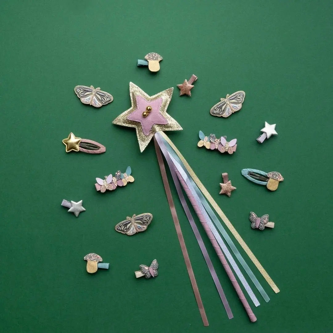 MIMI & LULA - Mini Barrettes Stellar Star - Lot De 8
