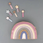 MIMI & LULA - Pinces À Étoiles Filantes Rainbow Trail