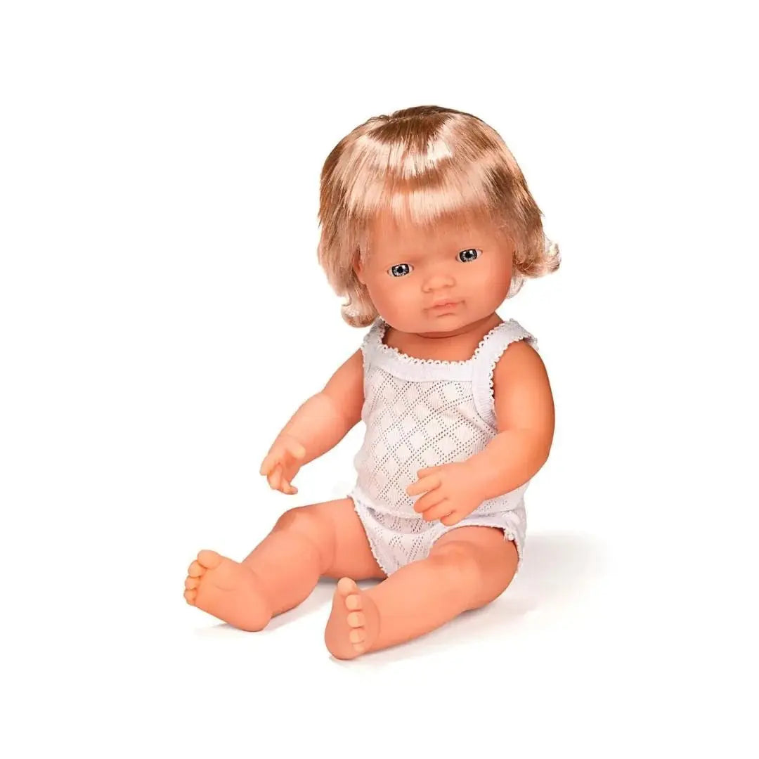 MINILAND - Poupée Bébé Fille Européenne 38 Cm
