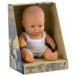 MINILAND - Poupée Bébé Garçon Européenne 21 Cm
