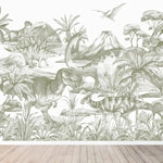 MUNKS & ME - Murale en Papier Peint Monde des Dinosaures