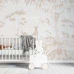 MUNKS & ME - Murale Papier Peint Animal Australien - Neutre