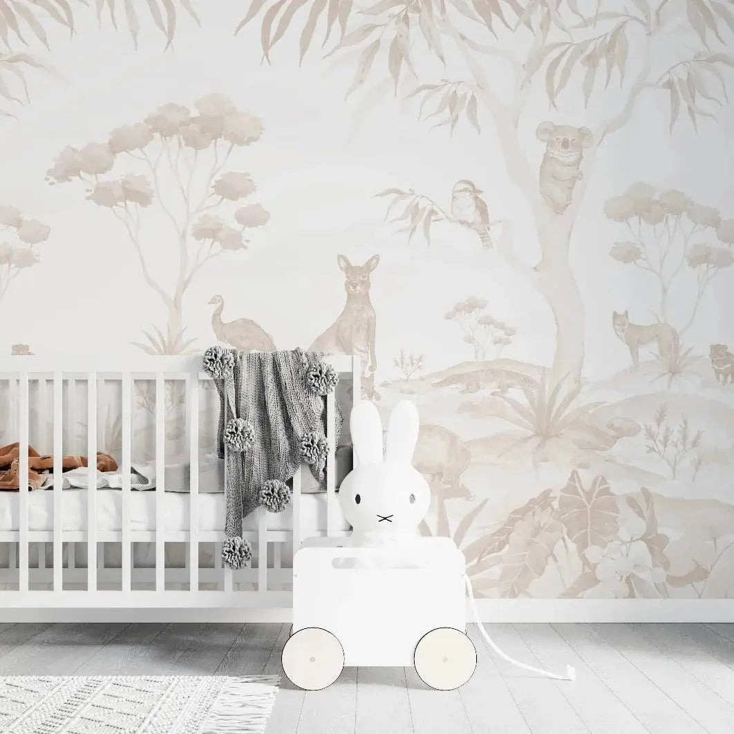 MUNKS & ME - Murale Papier Peint Animal Australien - Neutre