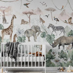 MUNKS & ME - Murale Papier Peint Jungle Paradisiaque