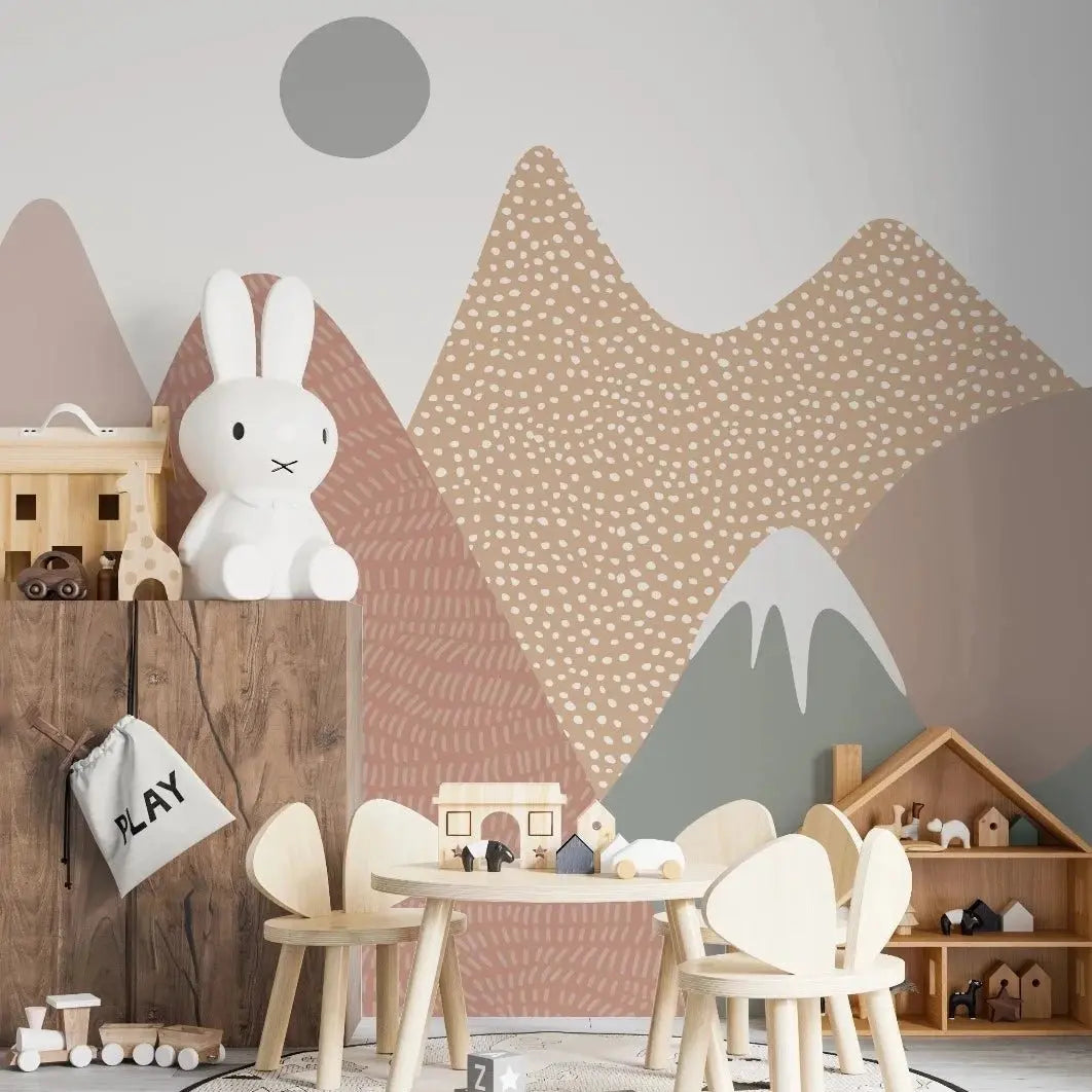 MUNKS & ME - Papier Peint Ava Montagne