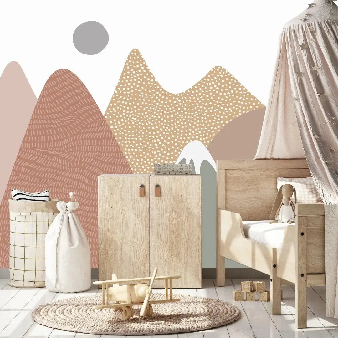 MUNKS & ME - Papier Peint Ava Montagne