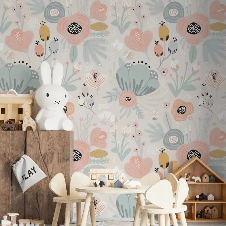 MUNKS & ME - Papier Peint Betsy Florale