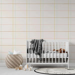 MUNKS & ME - Papier Peint Chambre Enfant à Motif Répété - À Carreaux Celia
