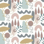 MUNKS & ME - Papier Peint Chambre Enfant à Motif Répété - Abstrait Stevie