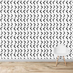 MUNKS & ME - Papier Peint Chambre Enfant à Motif Répété - Andy Arrow | Charbon