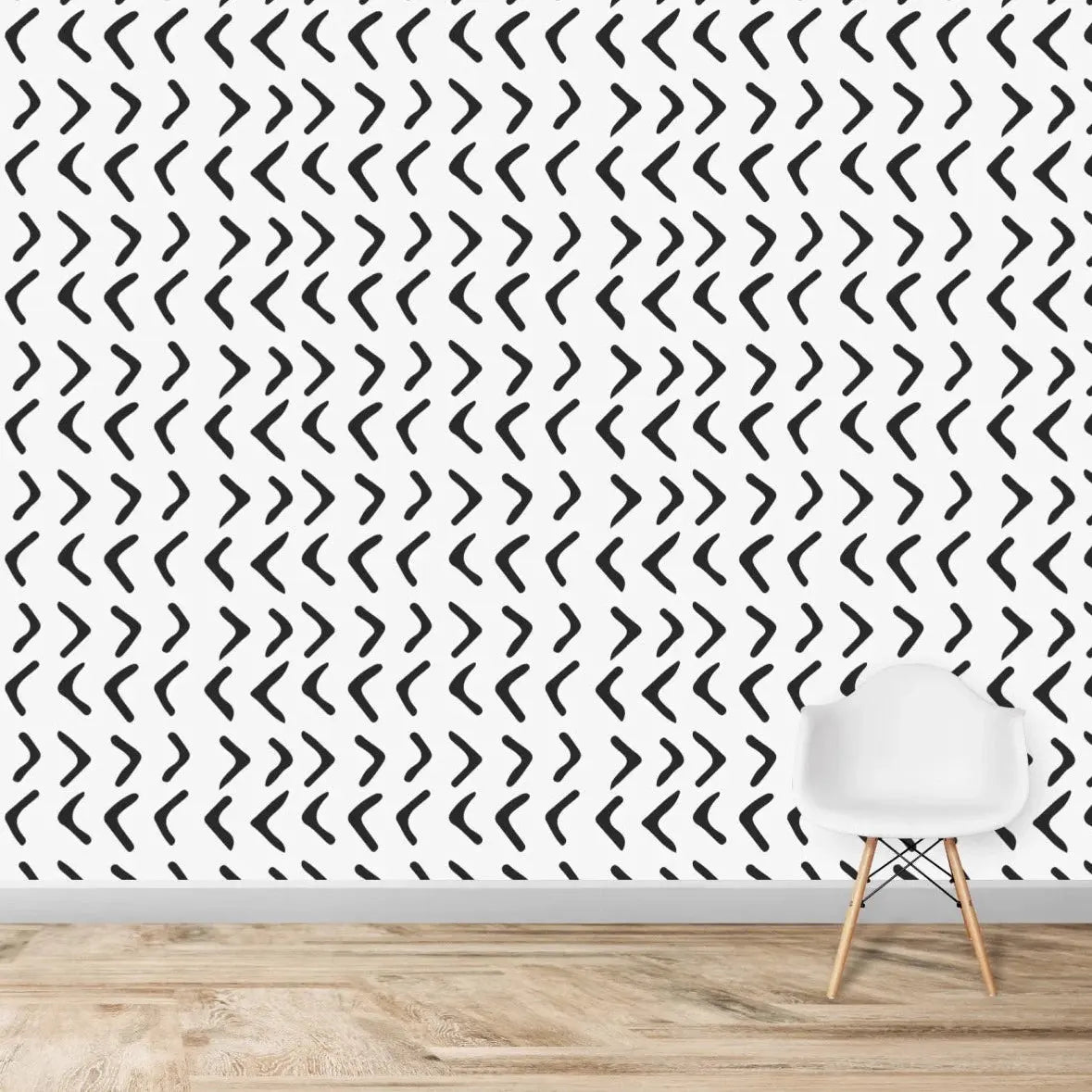 MUNKS & ME - Papier Peint Chambre Enfant à Motif Répété - Andy Arrow | Charbon