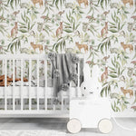 MUNKS & ME - Papier Peint Chambre Enfant à Motif Répété - Animal D'australie