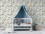 MUNKS & ME - Papier Peint Chambre Enfant à Motif Répété - Animal D'australie