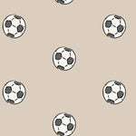 MUNKS & ME-Papier Peint Chambre Enfant à Motif Répété - Ballons De Football-Les Petits