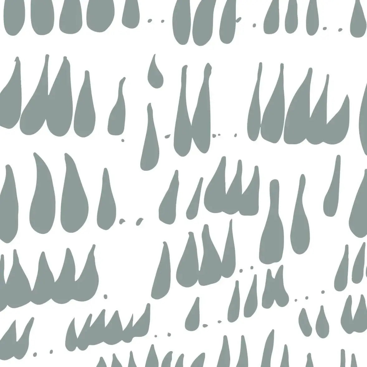 MUNKS & ME - Papier Peint Chambre Enfant à Motif Répété - Daphné Laisse Tomber - Bleu