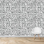 MUNKS & ME - Papier Peint Chambre Enfant à Motif Répété - Daphné Laisse Tomber - Charbon