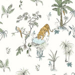 MUNKS & ME - Papier Peint Chambre Enfant à Motif Répété - De Tigre Tropical