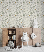 MUNKS & ME - Papier Peint Chambre Enfant à Motif Répété - De Tigre Tropical