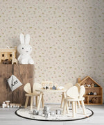 MUNKS & ME - Papier Peint Chambre Enfant à Motif Répété - Elsies Verdant Garden