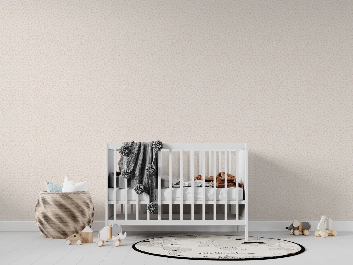 MUNKS & ME - Papier Peint Chambre Enfant à Motif Répété - Esmes - Sable