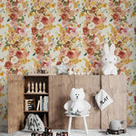 MUNKS & ME - Papier Peint Chambre Enfant à Motif Répété - Floral Blairs