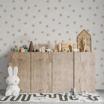 MUNKS & ME - Papier Peint Chambre Enfant à Motif Répété - Floral Marguerite