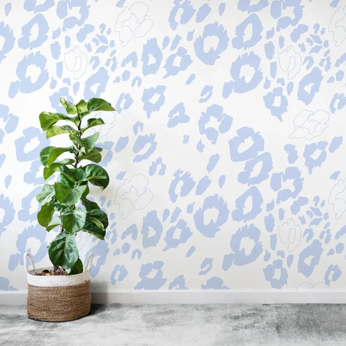 MUNKS & ME - Papier Peint Chambre Enfant à Motif Répété - Imprimé Léopard Nelly