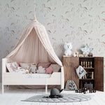 MUNKS & ME - Papier Peint Chambre Enfant à Motif Répété - Licorne Astrid