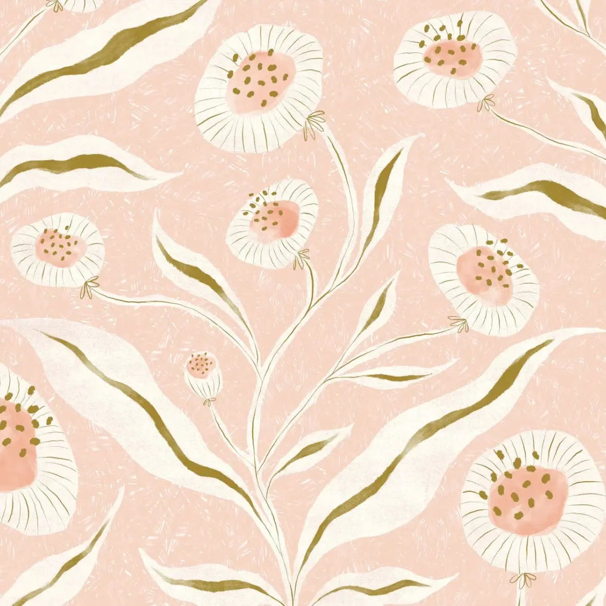 MUNKS & ME - Papier Peint Chambre Enfant à Motif Répété - Neutre