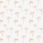 MUNKS & ME - Papier Peint Chambre Enfant à Motif Répété - Noa Palme Tropicale - Rose