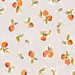 MUNKS & ME - Papier Peint Chambre Enfant à Motif Répété - Oranges Ollies - Rose
