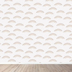 MUNKS & ME - Papier Peint Chambre Enfant à Motif Répété - Rainbow Wave | Rouiller