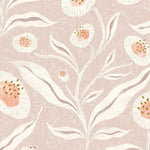 MUNKS & ME - Papier Peint Chambre Enfant à Motif Répété - Rose