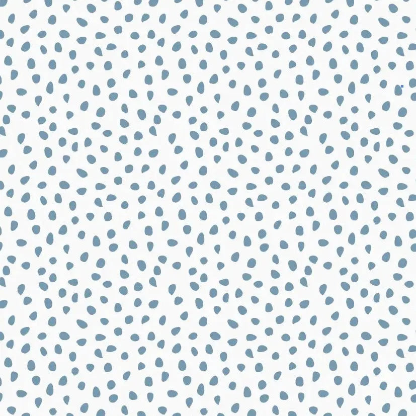 MUNKS & ME - Papier Peint Chambre Enfant à Motif Répété - Saupoudrer - Bleu