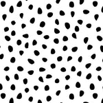 MUNKS & ME - Papier Peint Chambre Enfant à Motif Répété - Saupoudrer - Noir