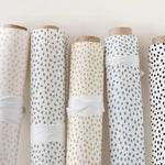 MUNKS & ME - Papier Peint Chambre Enfant à Motif Répété - Saupoudrer - Noir