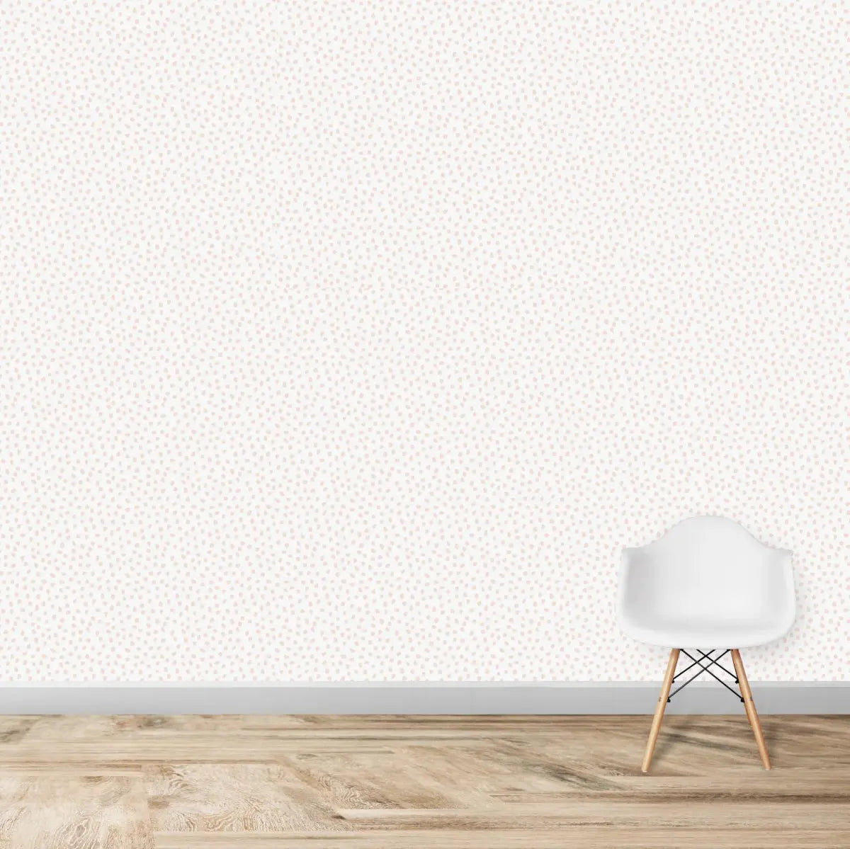 MUNKS & ME - Papier Peint Chambre Enfant à Motif Répété - Saupoudrer - Rose