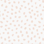 MUNKS & ME - Papier Peint Chambre Enfant à Motif Répété - Saupoudrer - Rose