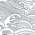 MUNKS & ME - Papier Peint Chambre Enfant à Motif Répété - Vagues