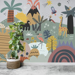 MUNKS & ME - Papier Peint Chambre Enfant Amis Merveilleux