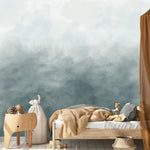 MUNKS & ME - Papier Peint Chambre Enfant Aquarelle - Vert