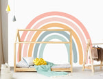 MUNKS & ME - Papier Peint Chambre Enfant Arc - en - ciel