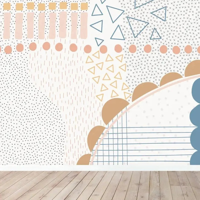 MUNKS & ME - Papier Peint Chambre Enfant Evie Résumé