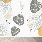 MUNKS & ME - Papier Peint Chambre Enfant Flamant