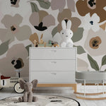 MUNKS & ME - Papier Peint Chambre Enfant Fleur De Sienne