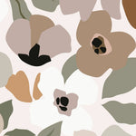 MUNKS & ME - Papier Peint Chambre Enfant Fleur De Sienne