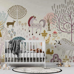 MUNKS & ME - Papier Peint Chambre Enfant Folklore Des Bois