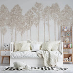 MUNKS & ME - Papier Peint Chambre Enfant Forêt - Huître