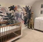 MUNKS & ME - Papier Peint Chambre Enfant Jungle - Bleu